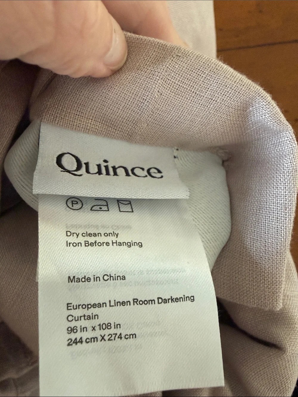 Quince european linen